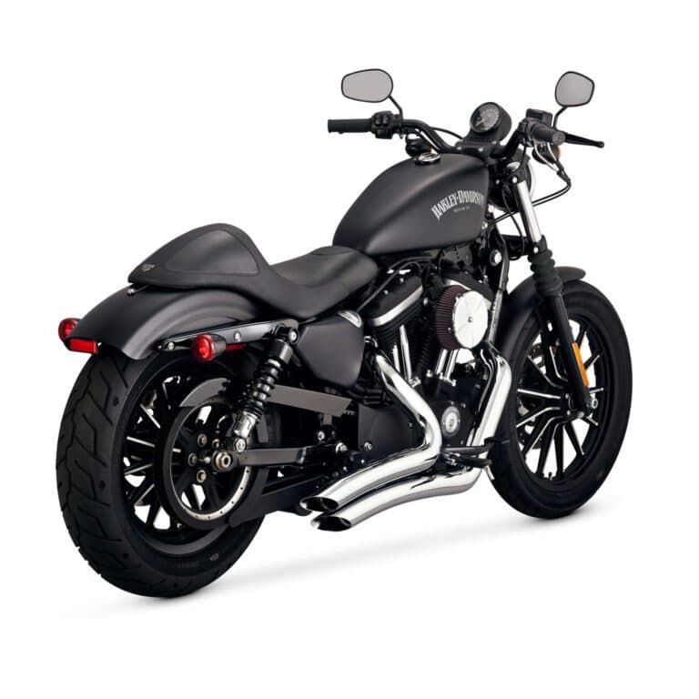 Vance & Hines Short Shots Staggered 2-2 Performance et sonorité iconique pour Harley-Davidson